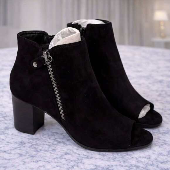 👢 NWT Style & Co. Black Ankle Boots - Picture 4 of 7